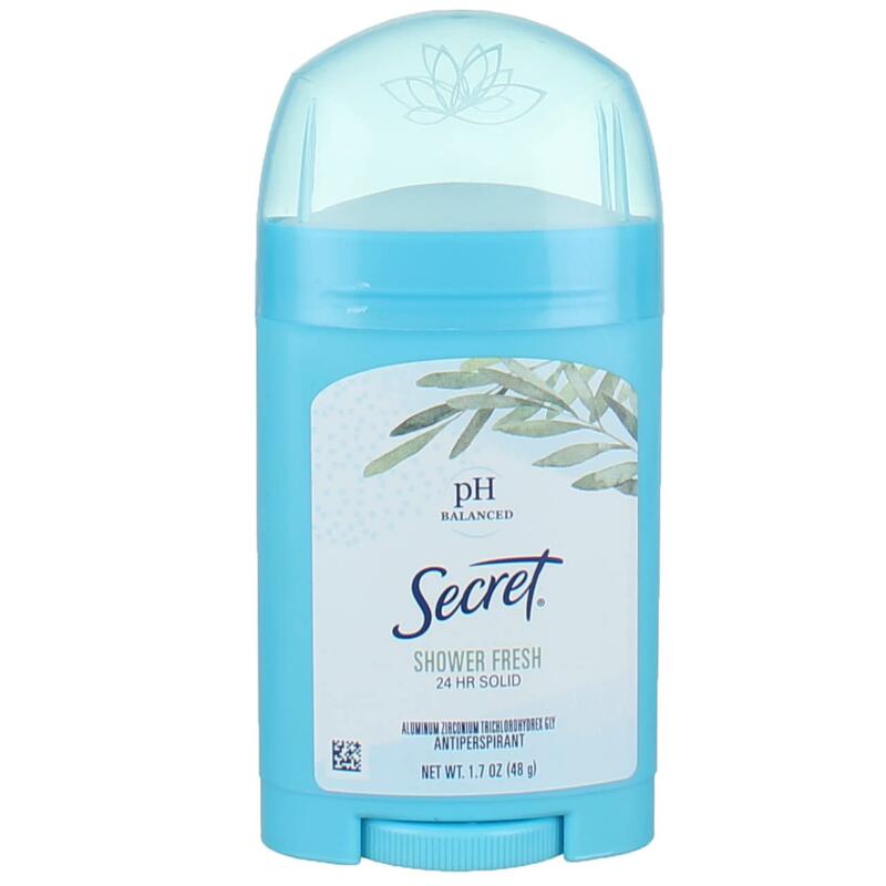 Secret Ph Balanced Antiperspirant Shwer Fresh