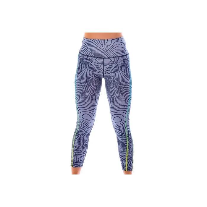 Ladies Gym Pants Placement Print