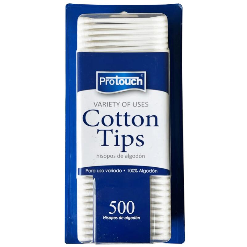 Protouch Cotton Tips 500 count: $3.00