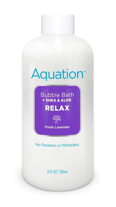 Aquation Bubble Bath 12oz Relax Fresh Lavender: $6.00