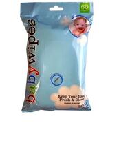 Baby Wipes 60 Pack: $6.00