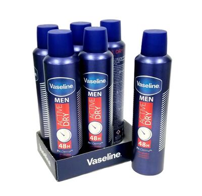 Vaseline Deo Spray Men Active Dry 250ml: $13.01