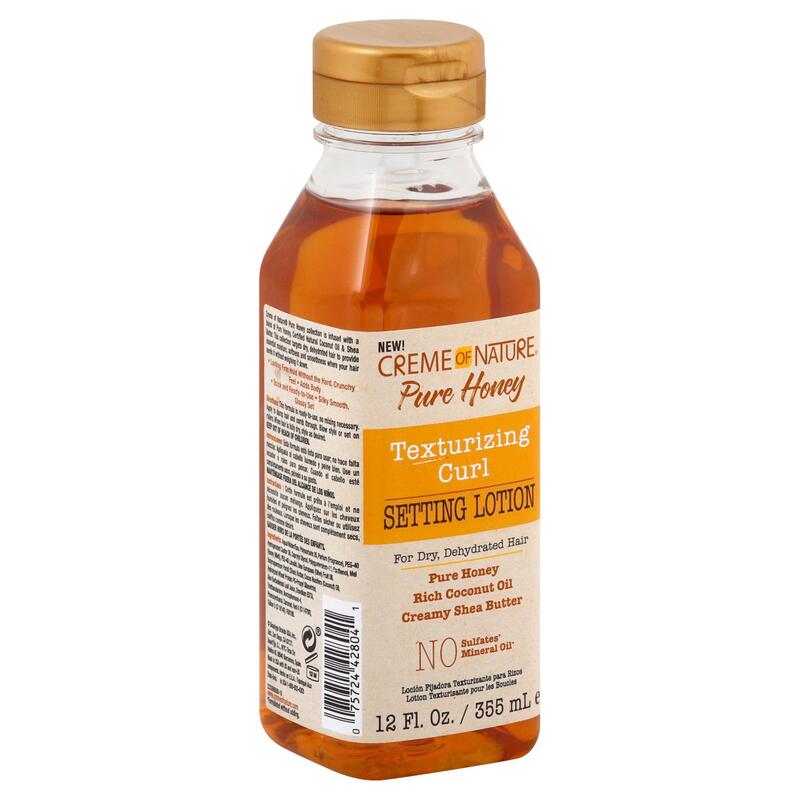 OSQ Cream of Nature Pure Honey Texturizing Curl Setting Lotion 12 fl oz: $8.00