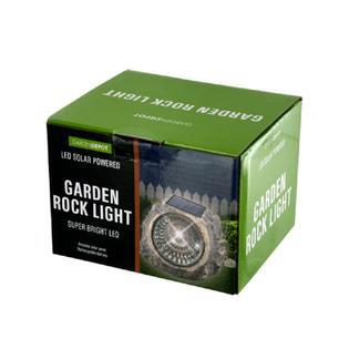 OSQ Solar Powered Led Garden Rock Lights