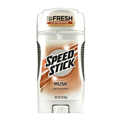 Speed Stick Deodorant Musk 3 oz: $10.00