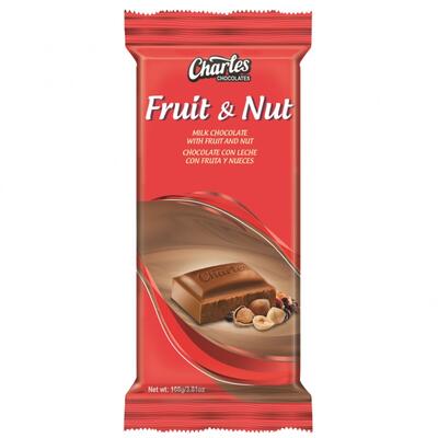 Charles Chocolate Fruit & Nut 3.81oz: $6.01