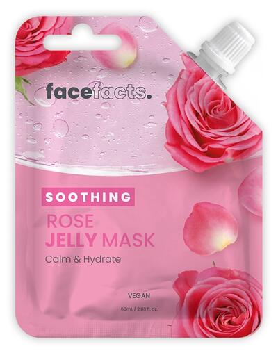 Face Facts Jelly Mask Rose Pouches