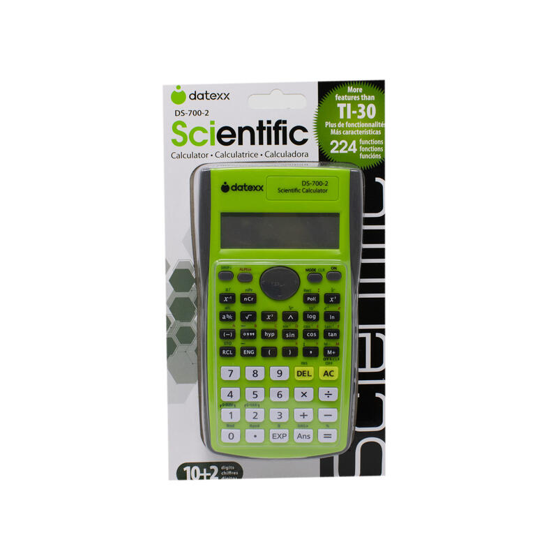 Datexx Scientific Calculator 2 Line LCD 224: $25.00