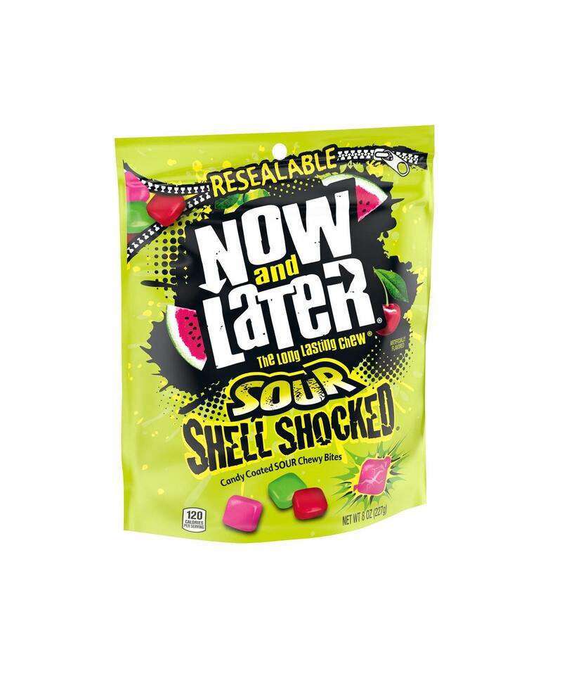 Now & Later Shell Shocked Chewy Candy 8oz