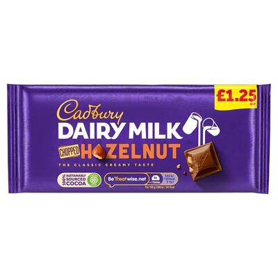 Cadbury Dairy Milk Chopped Hazelnut