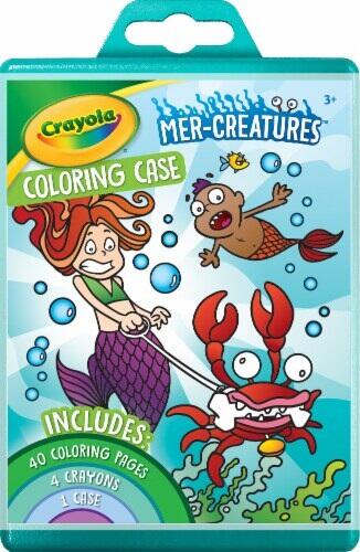 Crayola Mer-Creatures Coloring Case: $6.00