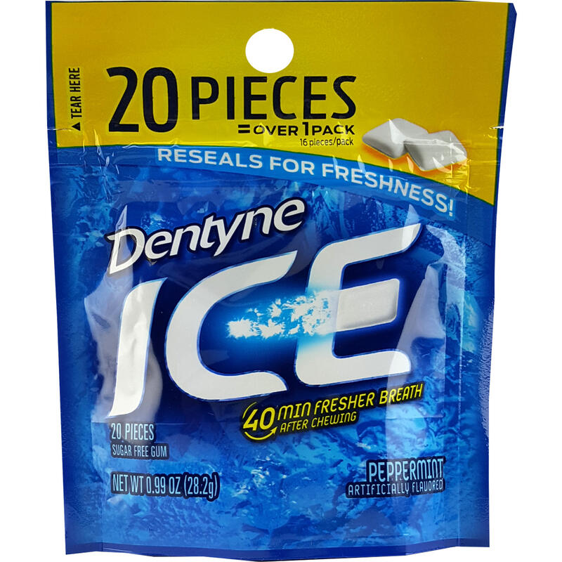 Dentyne Ice Peppermint Gum 20pcs