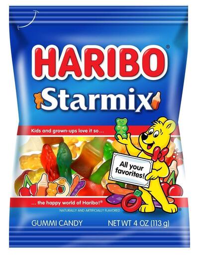 Haribo Starmix Gummi Candy 4oz: $7.00