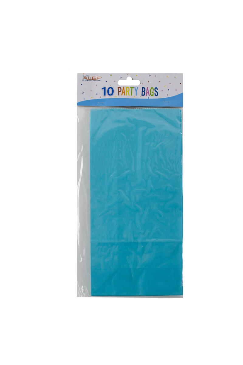 Party Bags Light Blue 10ct