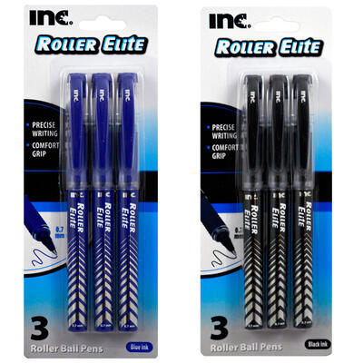 Inc Roller Elite Ball Pens 3ct: $7.00