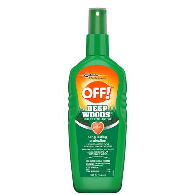 Off Insect Repellent Spray Bottle Deep Wood 9oz
