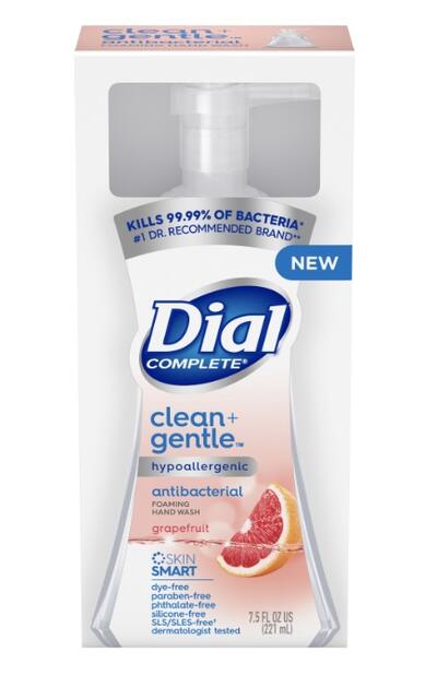 Dial Complete Clean + Gentle Foaming Hand Wash 7.5oz: $12.00