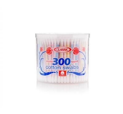 Cotton Classic Double Tipped Cotton Swabs 300 count