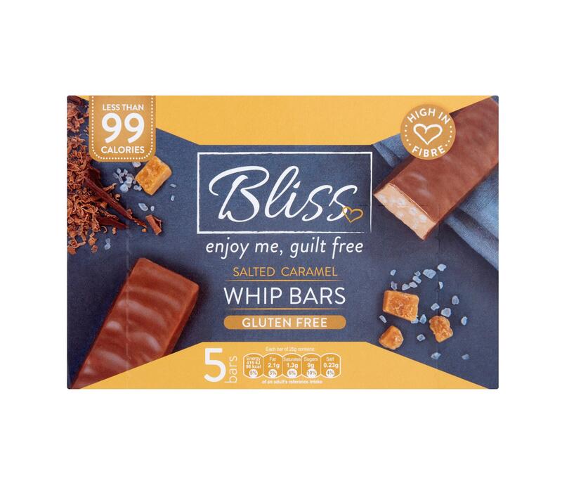 Bliss Whip Bar Salted Caramel 5pk 125g