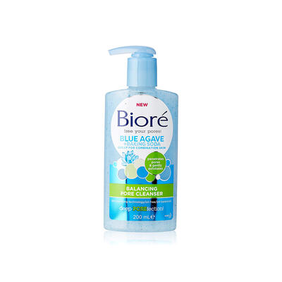 Biore Blue Agave & Baking Soda Pore Cleanser 200ml