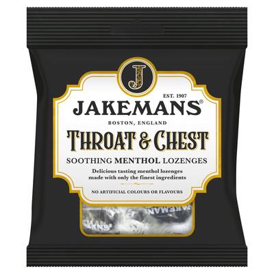 Jakeman's Throat & Chest Soothing Menthol Lozenges 73g