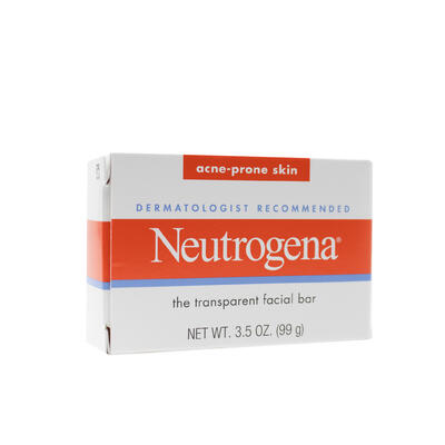 Neutrogena Transparent Facial Bar  Acne-Prone Skin Formula Soap 3.5 oz