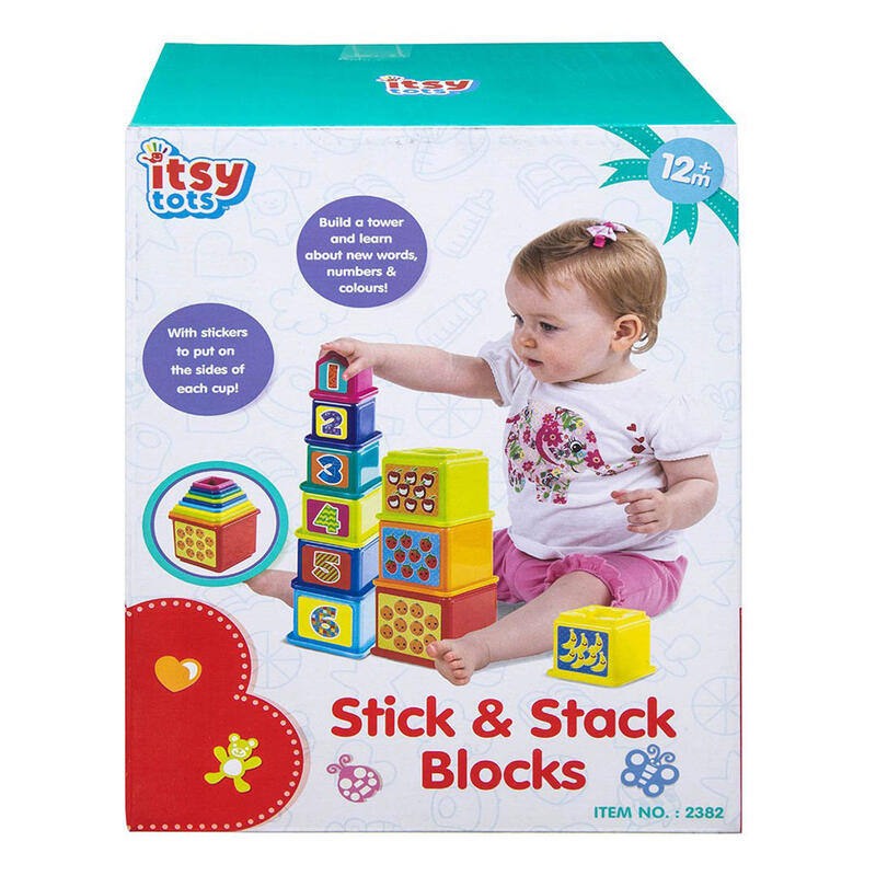 Itsy Tots Stick & Stack Blocks