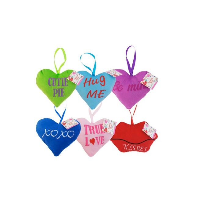 Conversation Heart Lip Pillow Assorted 1 count