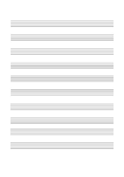 Winners Music Manuscript 12 St