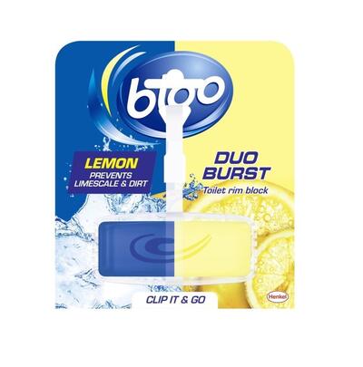 Bloo Duo Burst Toilet Rimblock Lemon 40g: $6.00
