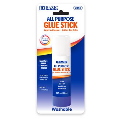 Bazic Jumbo Glue Stick 36g 1.27oz