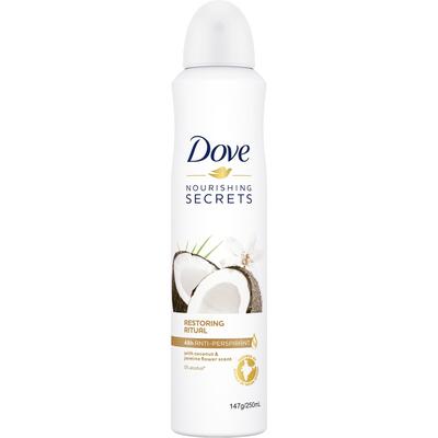 Dove Nourishing Antiperspirant Deodorant Coconut & Jasmine Flower 250 ml: $13.01