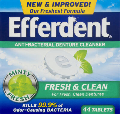 Efferdent Anti-Bacterial Denture Cleanser 44 Tabs
