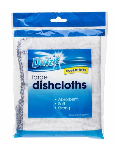Duzzit Large Dishcloths 4pk: $6.00