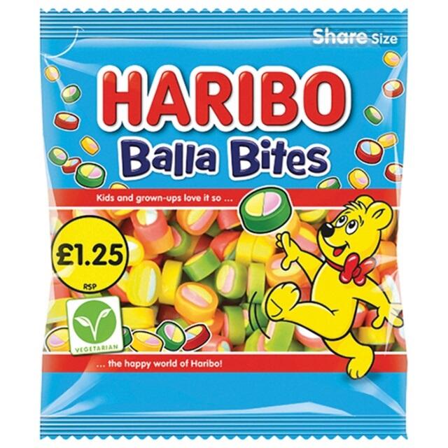Haribo Balla Bites 160g: $7.00