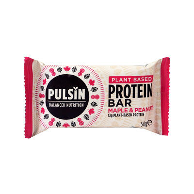 Pulsin Maple & Peanut Protein Bar 50g