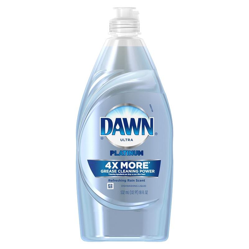 Dawn Platinum Power Dishwashing Liquid Refreshing Rain Scented 8 fl oz
