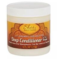 Shea Solutions Deep Conditioner & Co-Wash 6oz: $0.00
