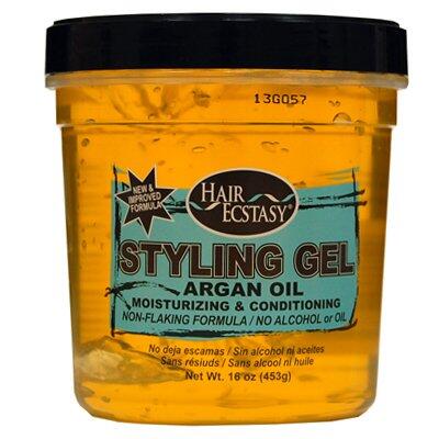 Hair Ecstasy Styling Gel Argan Oil 16oz