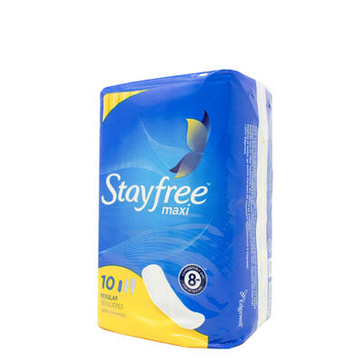 Stayfree Maxi Pads Regular 10 count: $7.85