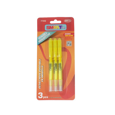 Smart Erasable Highlighters Yellow 3 ct: $3.00