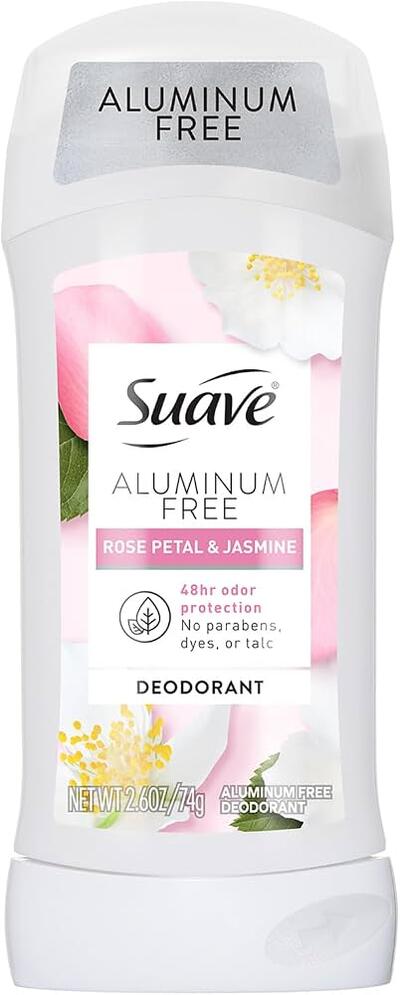 Suave Deodorant Rose Petal & Jasmine 2.6oz