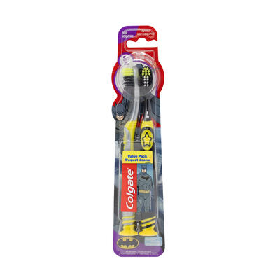 Colgate Kids Extra Soft Toothbrush With Suction Cup Batman 2 count: $14.45