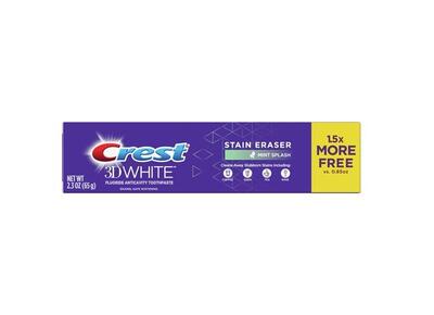 Crest 3DW Stain Eraser Mint Splash 2.3oz