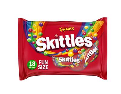 Skittles Pouch Fruits Funsize 324gm 18 pack: $17.00