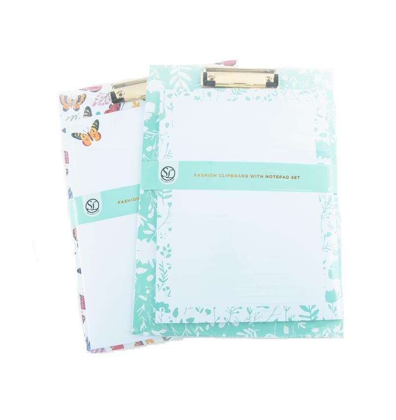 Fashion Clipboard With Notepad Set 50 Sheets