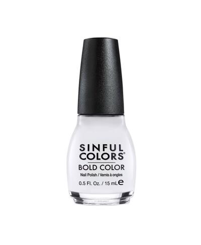 Sinful Colors Nail Polish Snow Me White 0.5oz 1 count