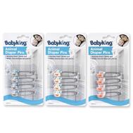 Baby King Animal Diaper Pin 1 Pack 4 ct: $0.00