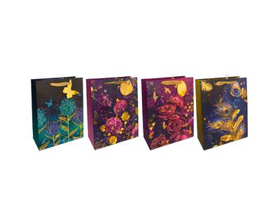 Paper Bag Floral Gem Jumbo Assorted 1 count