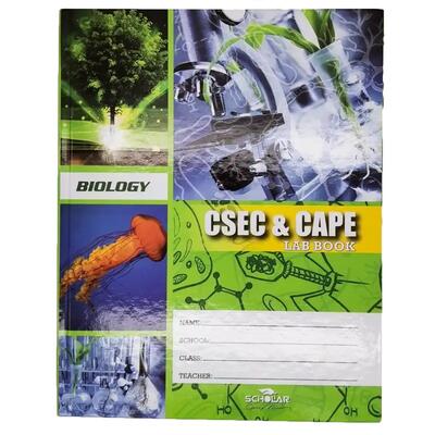 Csec & Cape Lab Book Biology: $15.00